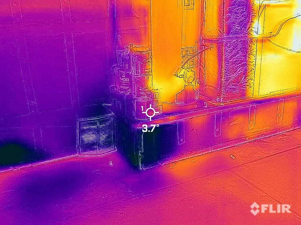 A professional conducting asbestos and lead testing in an older Tucson property.